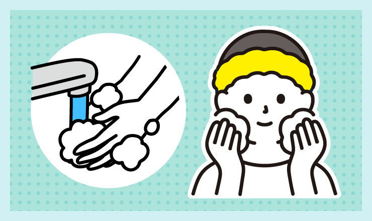 帰宅したら花粉を家の中に持ち込まないをイメージ